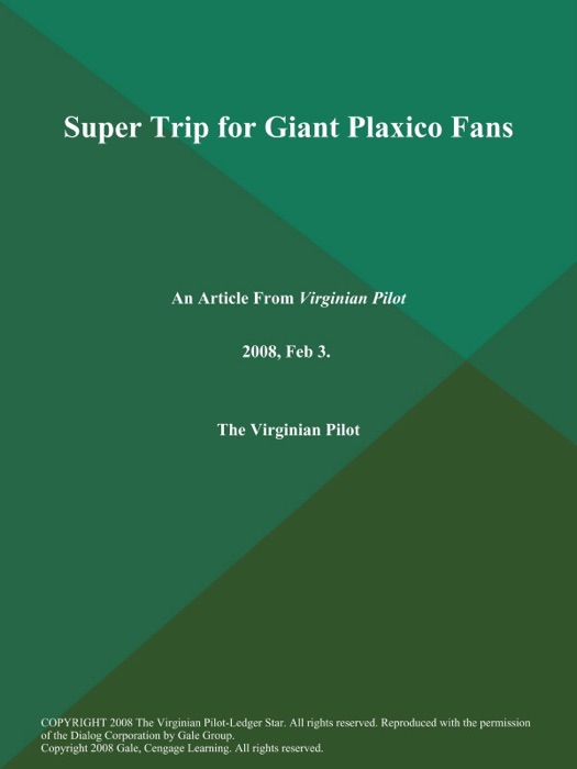 Super Trip for Giant Plaxico Fans