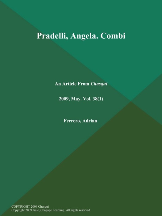 Pradelli, Angela. Combi