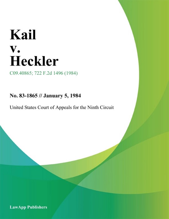 Kail v. Heckler