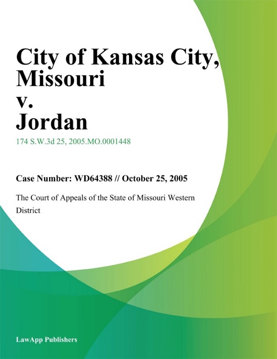 City of Kansas City, Missouri v. Jordan