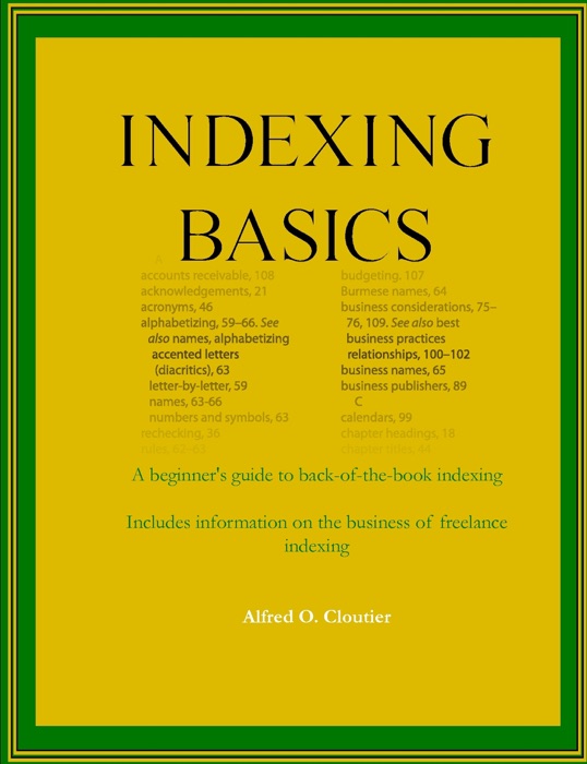 Indexing Basics