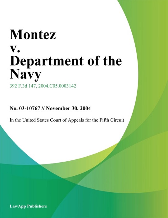 Montez v. Department of the Navy