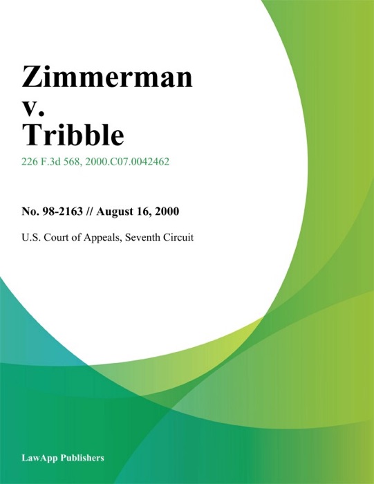 Zimmerman V. Tribble