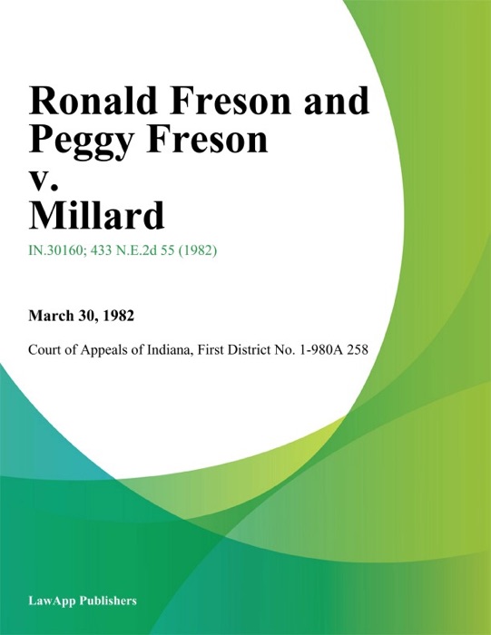 Ronald Freson and Peggy Freson v. Millard