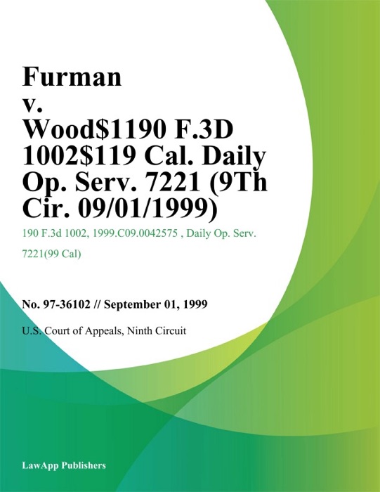 Furman V. Wood