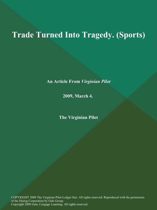 Trade Turned Into Tragedy (Sports)