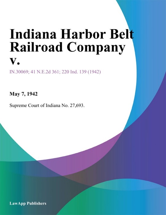 Indiana Harbor Belt Railroad Company V.