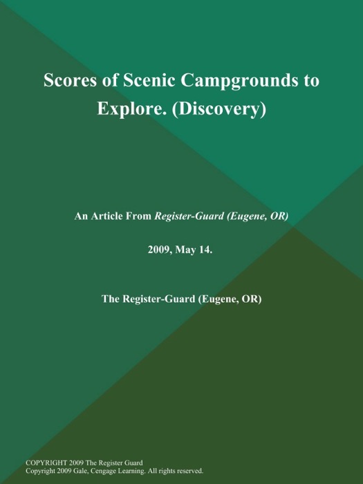 Scores of Scenic Campgrounds to Explore (Discovery)