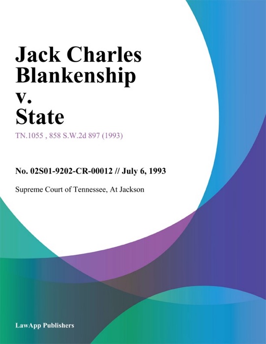 Jack Charles Blankenship v. State