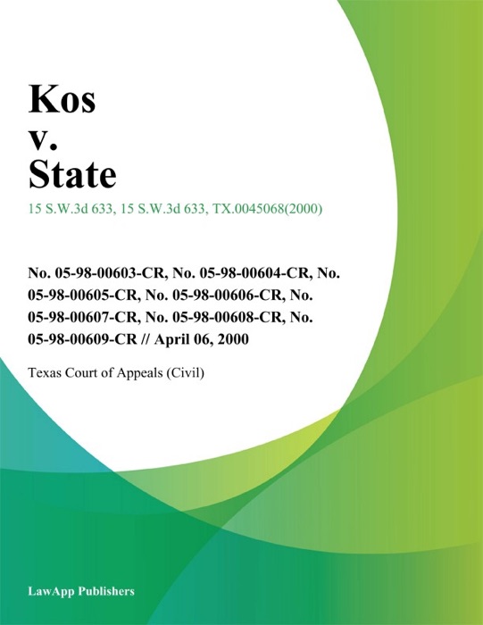 Kos V. State