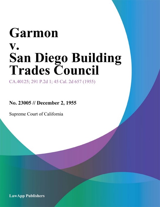 Garmon v. San Diego Building Trades Council