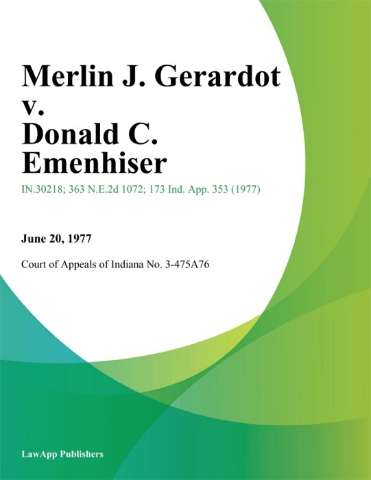 Merlin J. Gerardot v. Donald C. Emenhiser