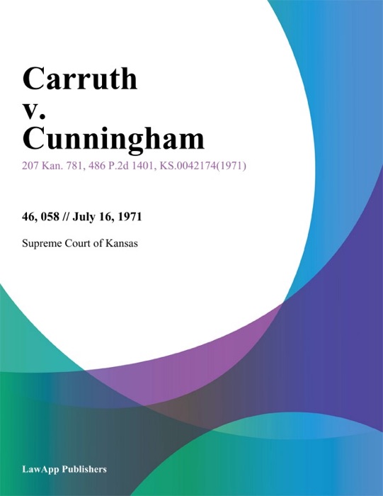 Carruth v. Cunningham