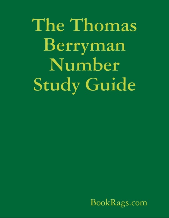 The Thomas Berryman Number Study Guide