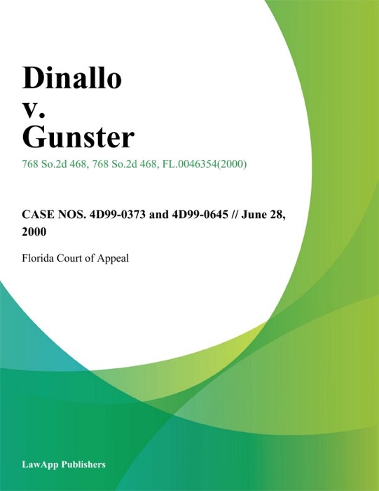 Dinallo v. Gunster