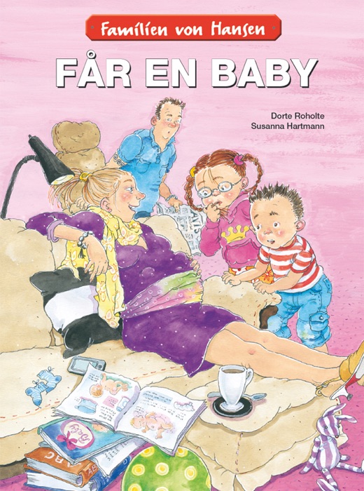 Familien von Hansen får en baby