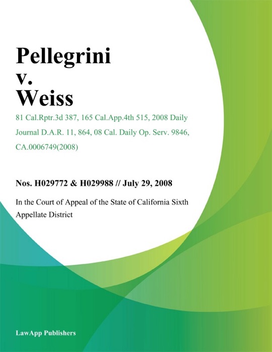 Pellegrini v. Weiss