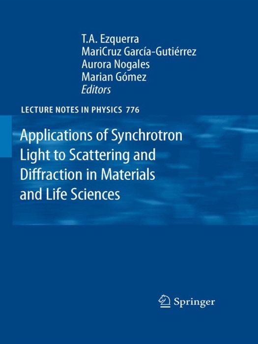 Applications of Synchrotron Light to Scattering and Diffraction in Materials and Life Sciences