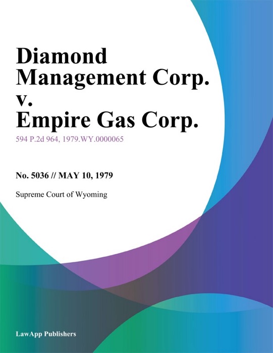 Diamond Management Corp. v. Empire Gas Corp.