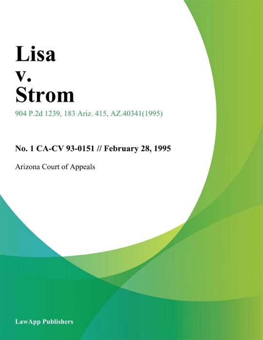 Lisa V. Strom