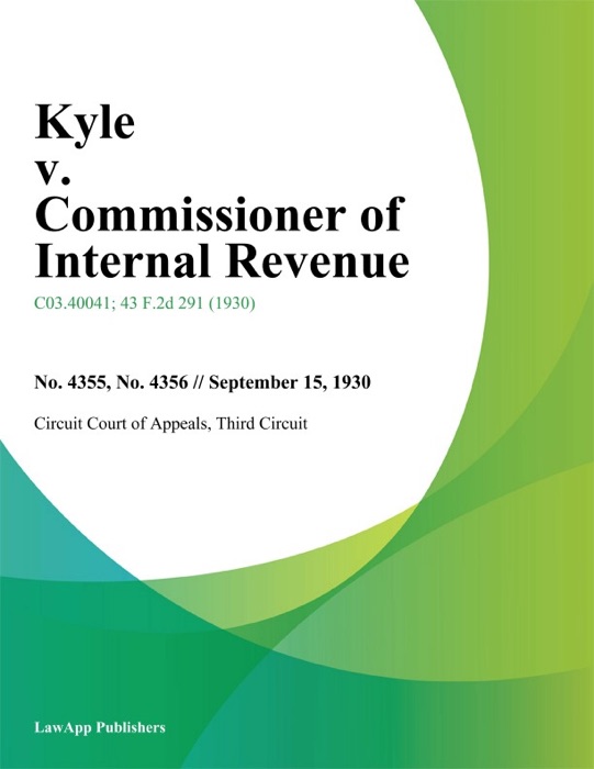 Kyle v. Commissioner of Internal Revenue