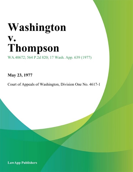 Washington v. Thompson