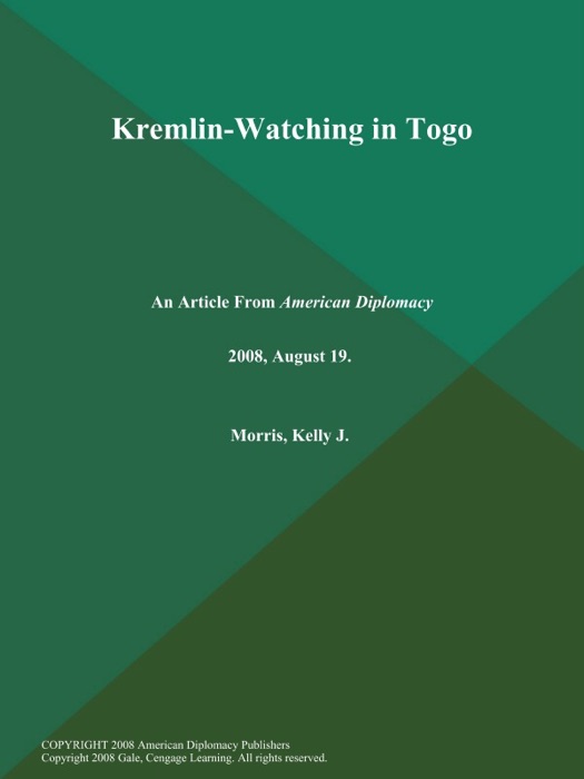 Kremlin-Watching in Togo