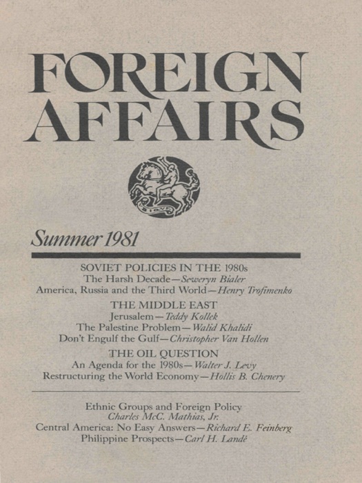 Foreign Affairs - Summer 1981