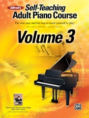 Alfred's Self-Teaching Adult Piano Course, Volume 3