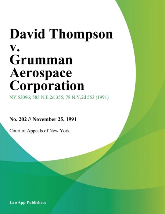 David Thompson v. Grumman Aerospace Corporation