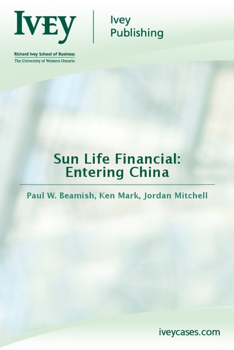 Sun Life Financial: Entering China