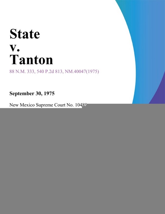 State V. Tanton