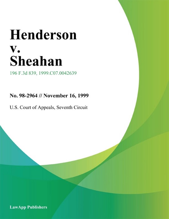 Henderson V. Sheahan