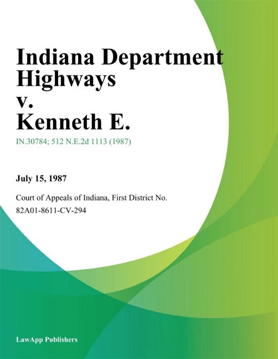 Indiana Department Highways v. Kenneth E.