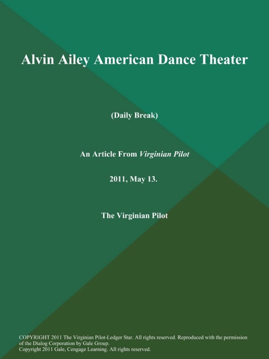 Alvin Ailey American Dance Theater (Daily Break)