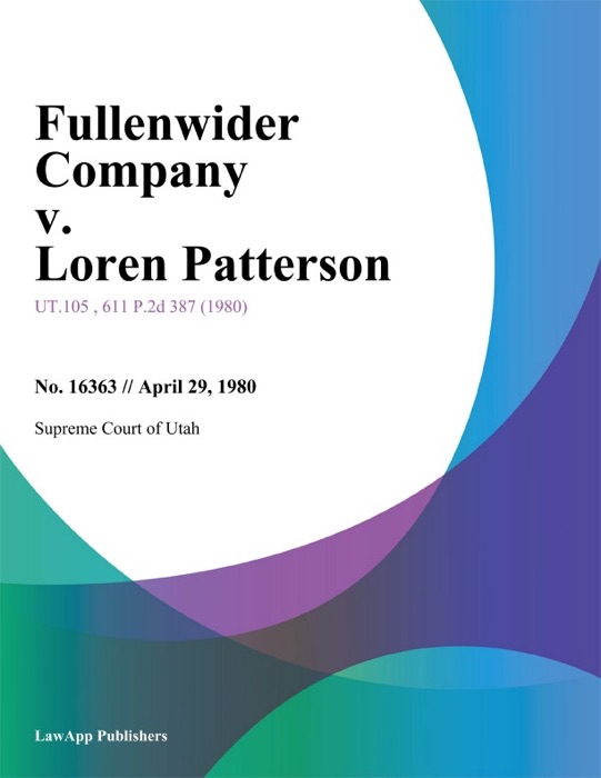 Fullenwider Company v. Loren Patterson