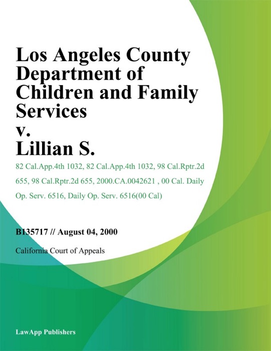 Los Angeles County Department Of Children And Family Services V. Lillian S.