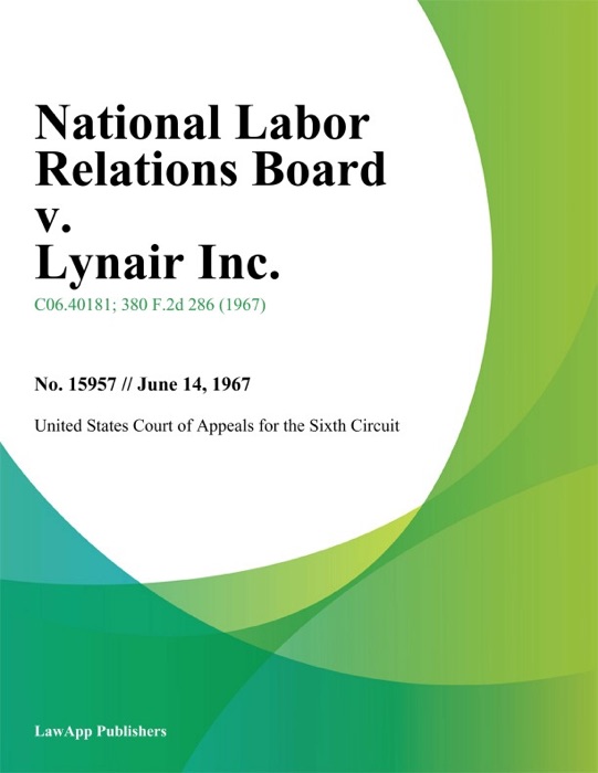 National Labor Relations Board v. Lynair Inc.