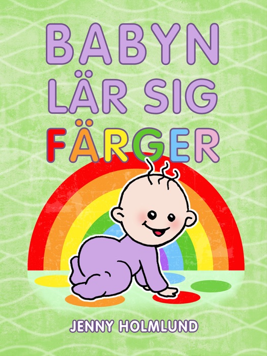 Babyn lär sig färger