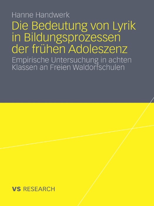 Die Bedeutung von Lyrik in Bildungsprozessen der frühen Adoleszenz