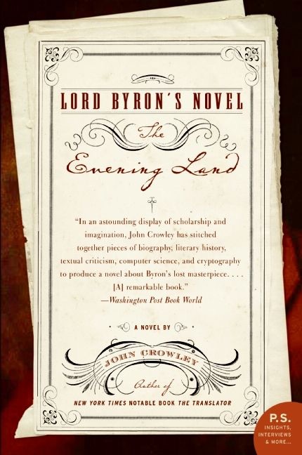 Lord Byron's Novel