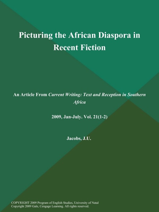 Picturing the African Diaspora in Recent Fiction