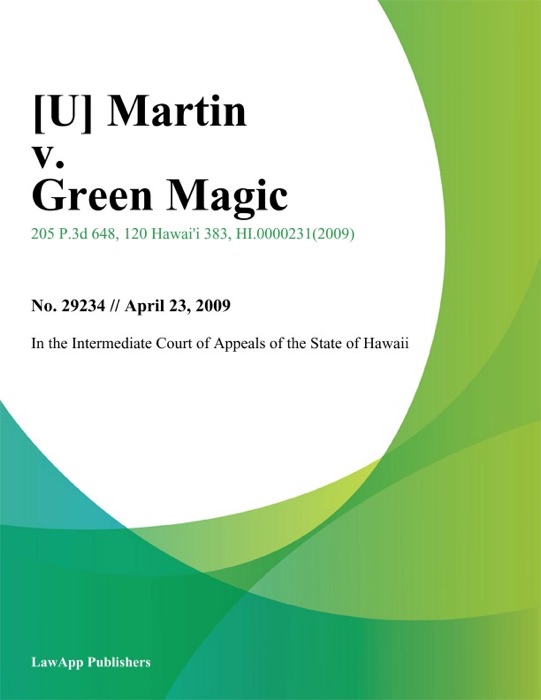 Martin v. Green Magic