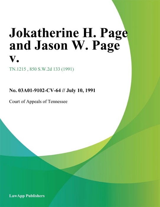 Jokatherine H. Page and Jason W. Page v.