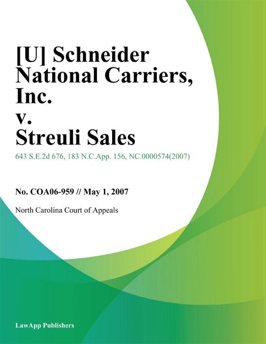 Schneider National Carriers