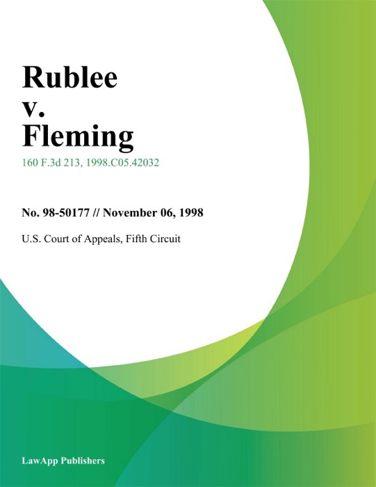 Rublee V. Fleming
