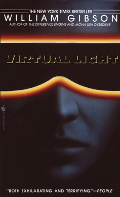 Capa do livro Virtual Light de William Gibson