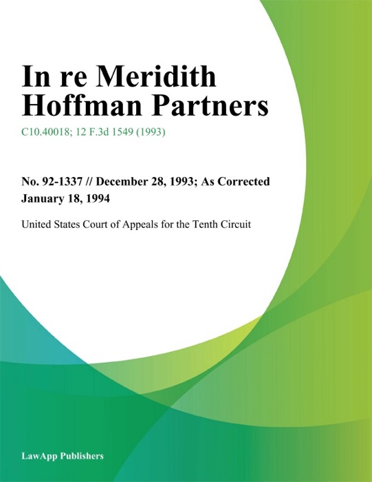 In re Meridith Hoffman Partners