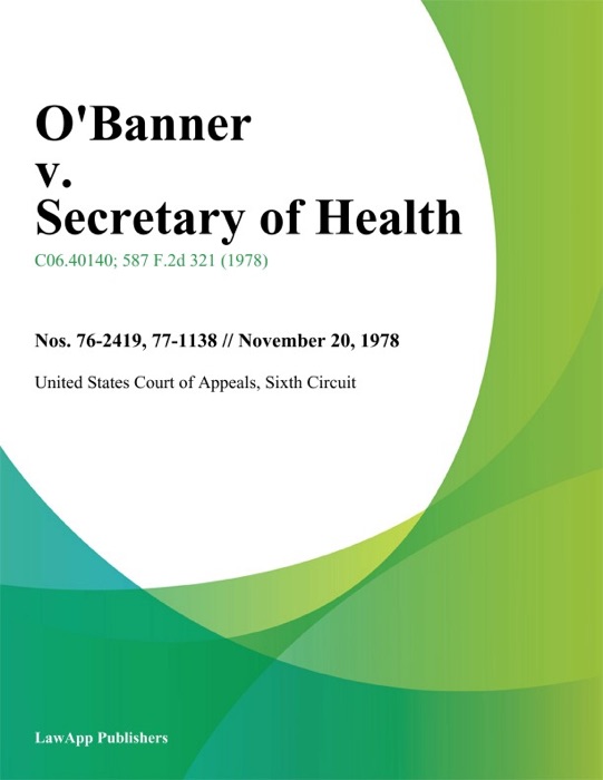 Obanner v. Secretary of Health