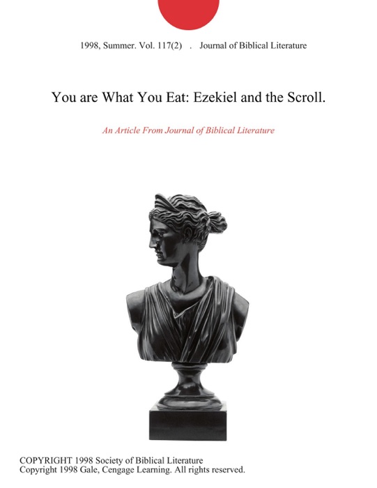 You are What You Eat: Ezekiel and the Scroll.